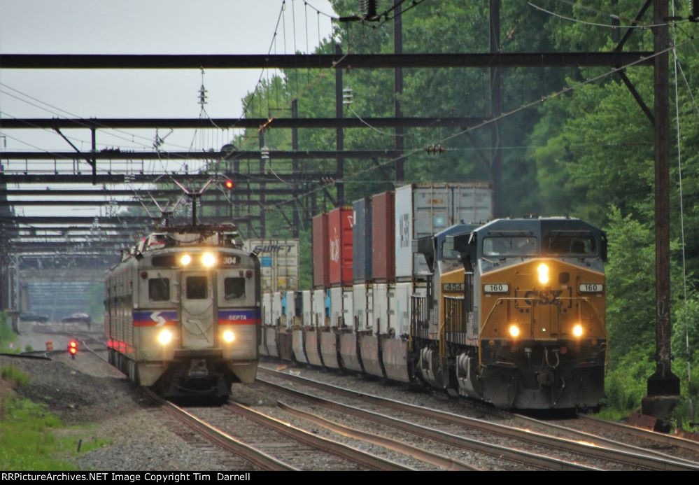 SPAX 304, CSX 160 on I158